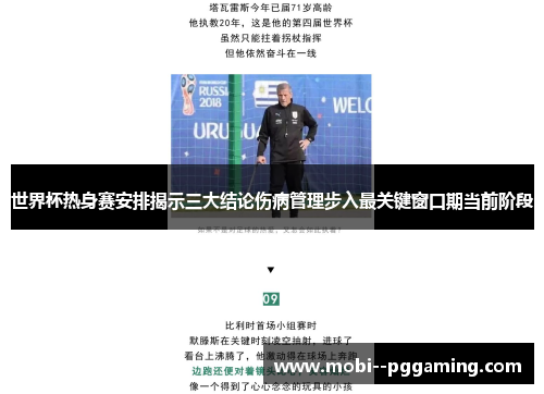 世界杯热身赛安排揭示三大结论伤病管理步入最关键窗口期当前阶段 世界杯热身赛安排揭示三大结论伤病管理步入最关键窗口期当前阶段